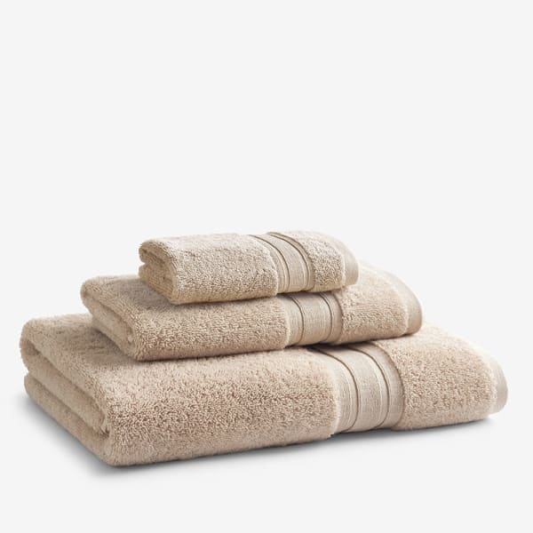 Jute Color Cotton Bath Towel