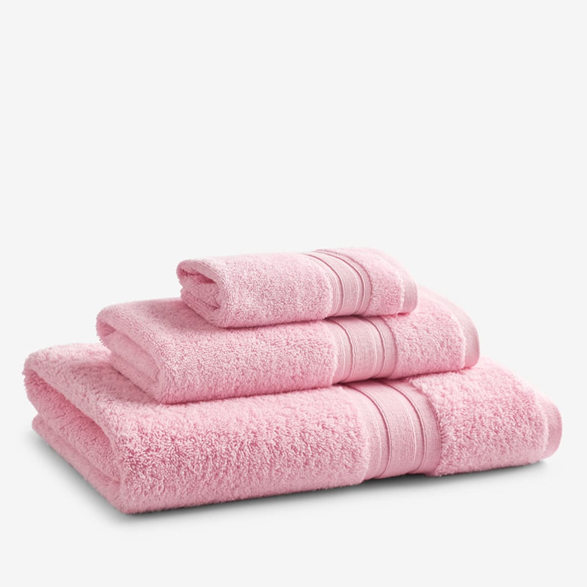 Pink Lady Color Cotton Bath Towel