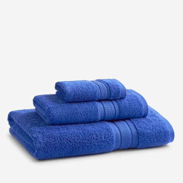 Royale Blue Color Cotton Bath Towel