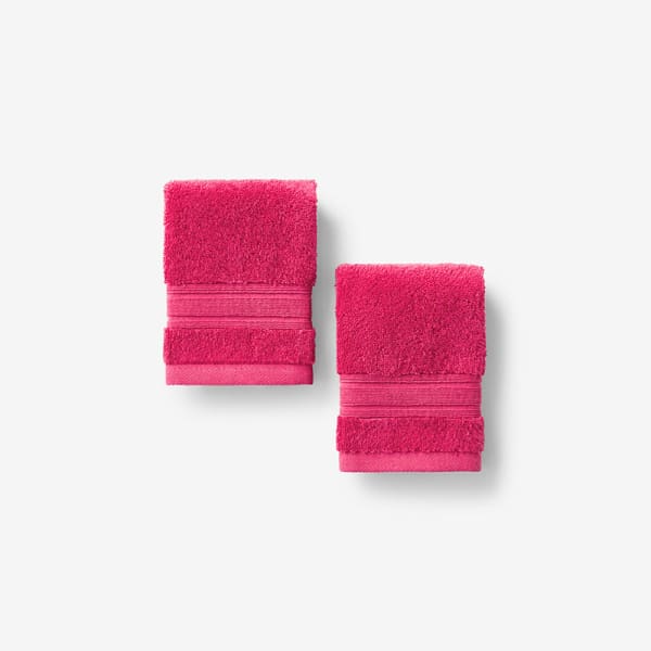 Raspberry Color Cotton Bath Towel